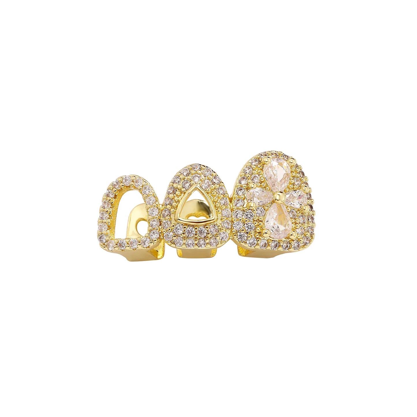 Iced Out Tooth Caps - Zircon