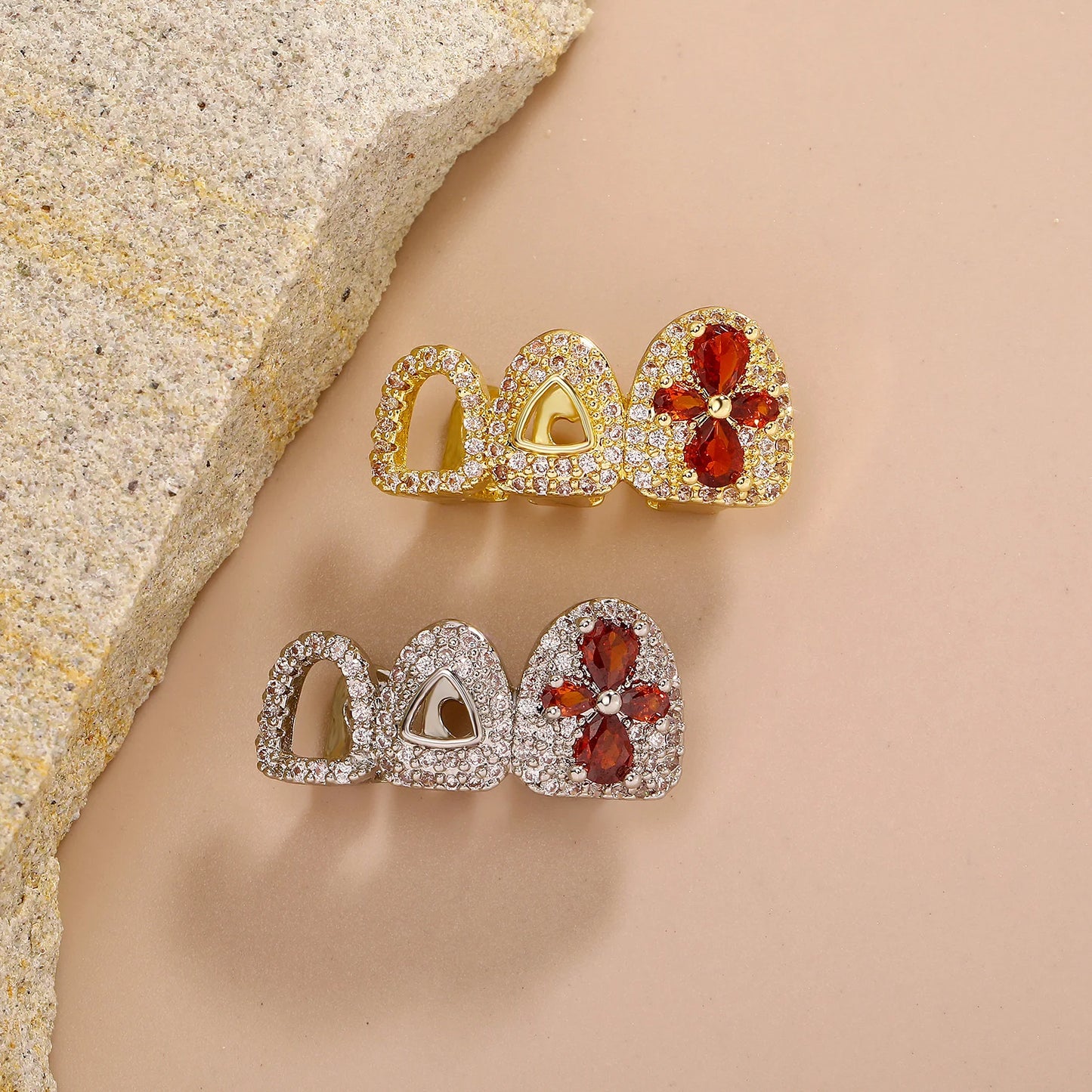 Iced Out Tooth Caps - Zircon