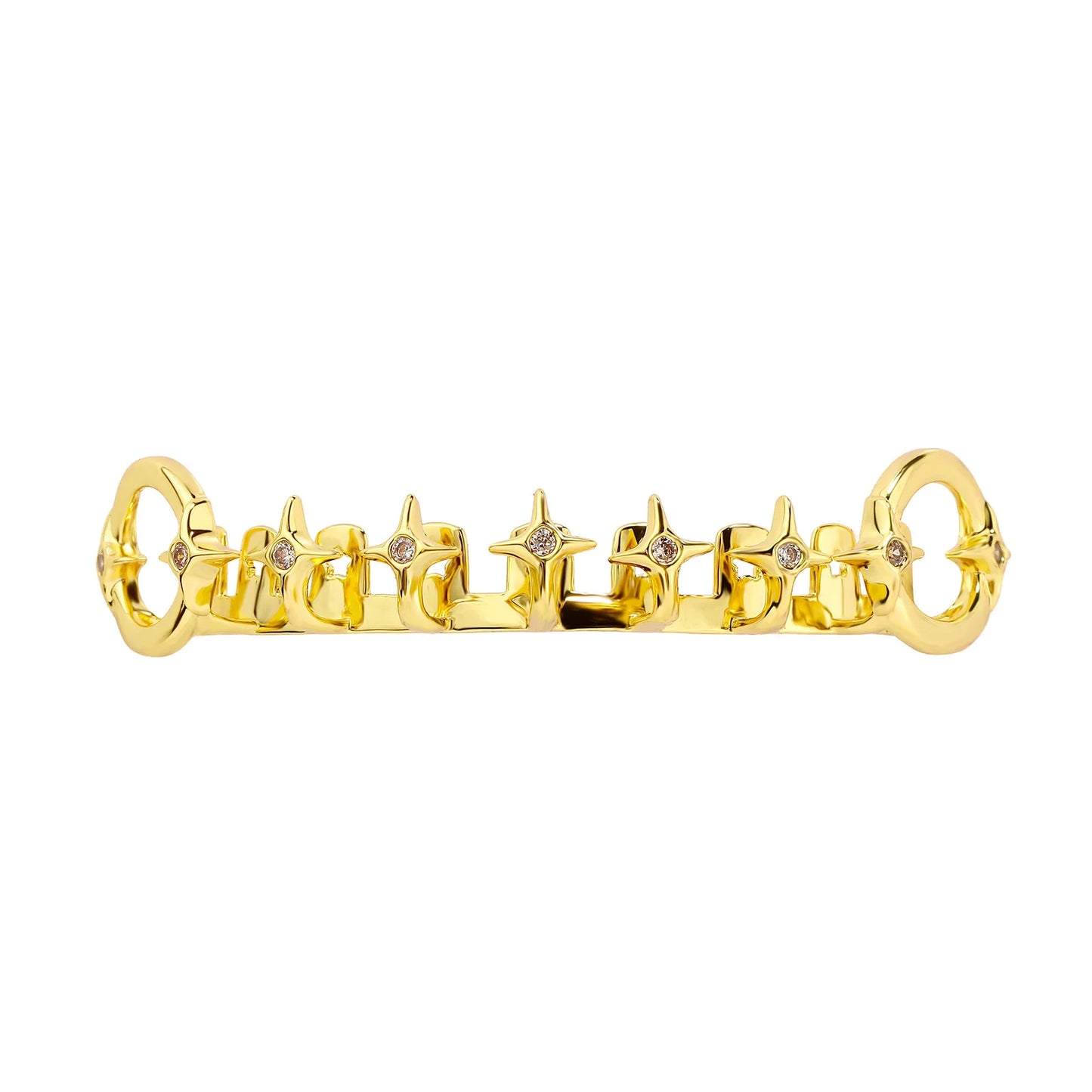 Gothic Full Star Chain - Copper