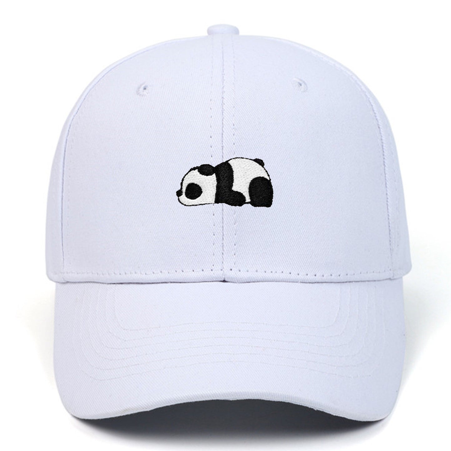 🐼🧢 Minimalist Panda Embroidery Baseball Cap
