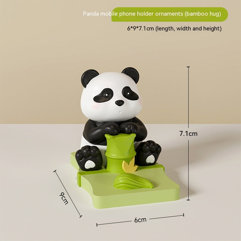 🐼📱 Cute Panda Phone Stand – Desktop Holder for Phones & Small Tablets