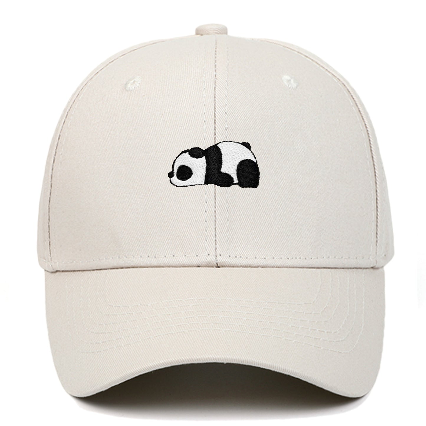 🐼🧢 Minimalist Panda Embroidery Baseball Cap