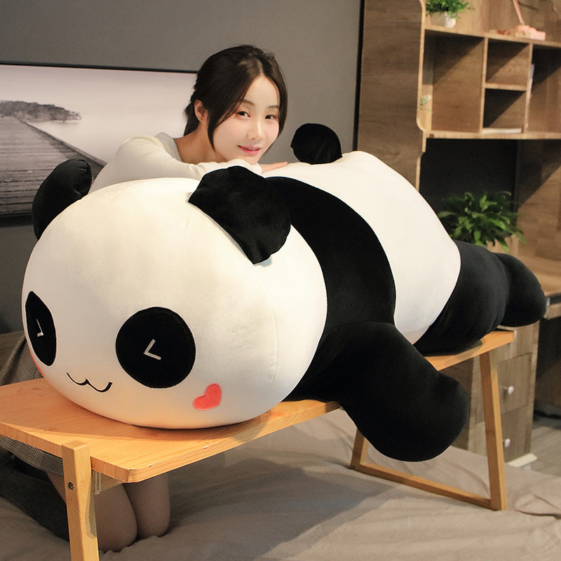 🐼💤 Giant Plush Panda Body Pillow – Ultra Soft & Super Huggable