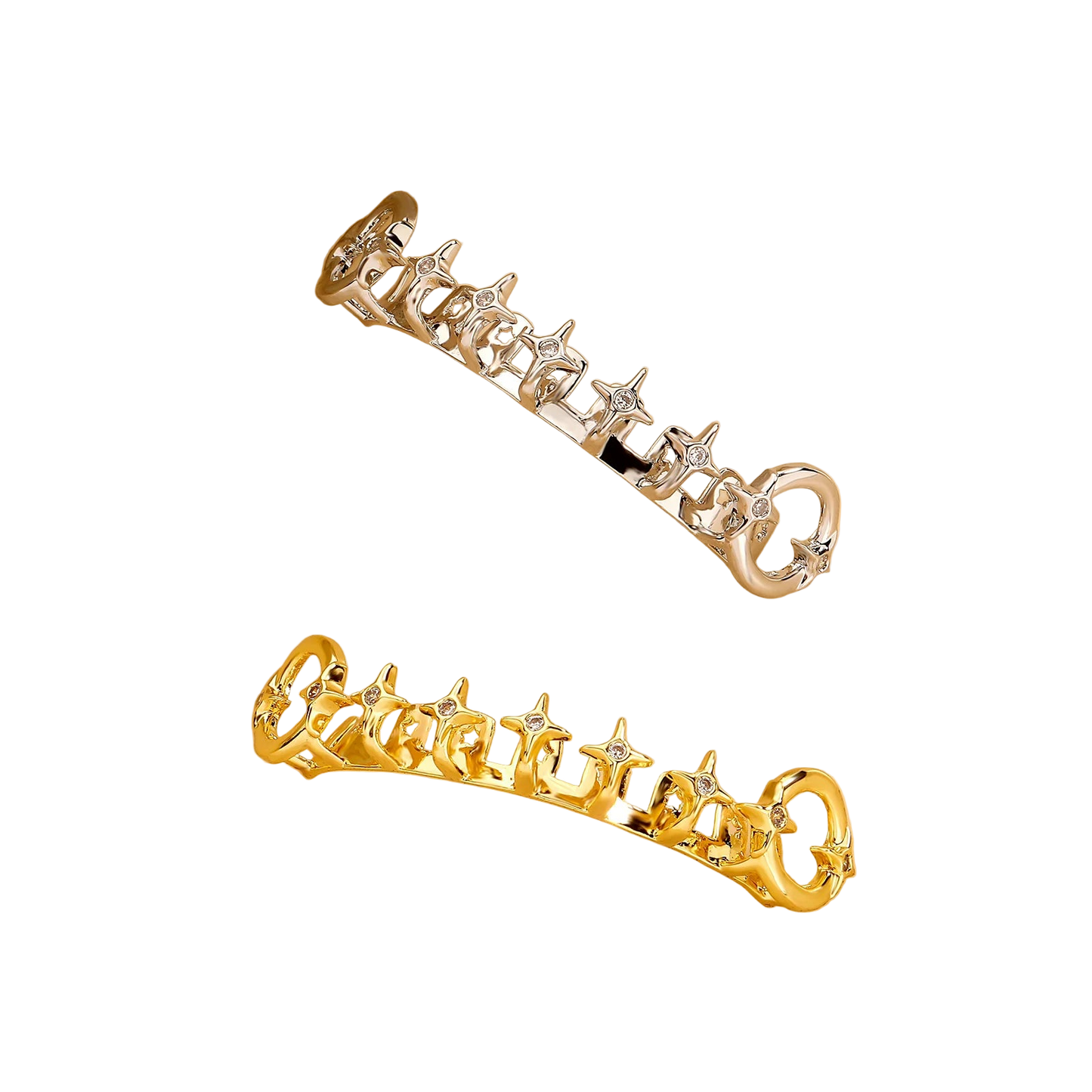 Gothic Full Star Chain - Copper