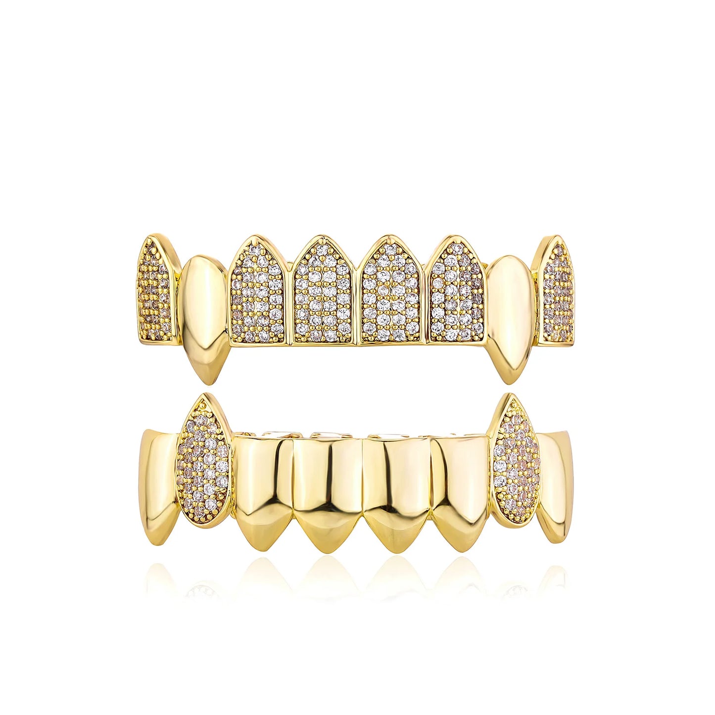Top&Bottom Charm Grillz - Copper