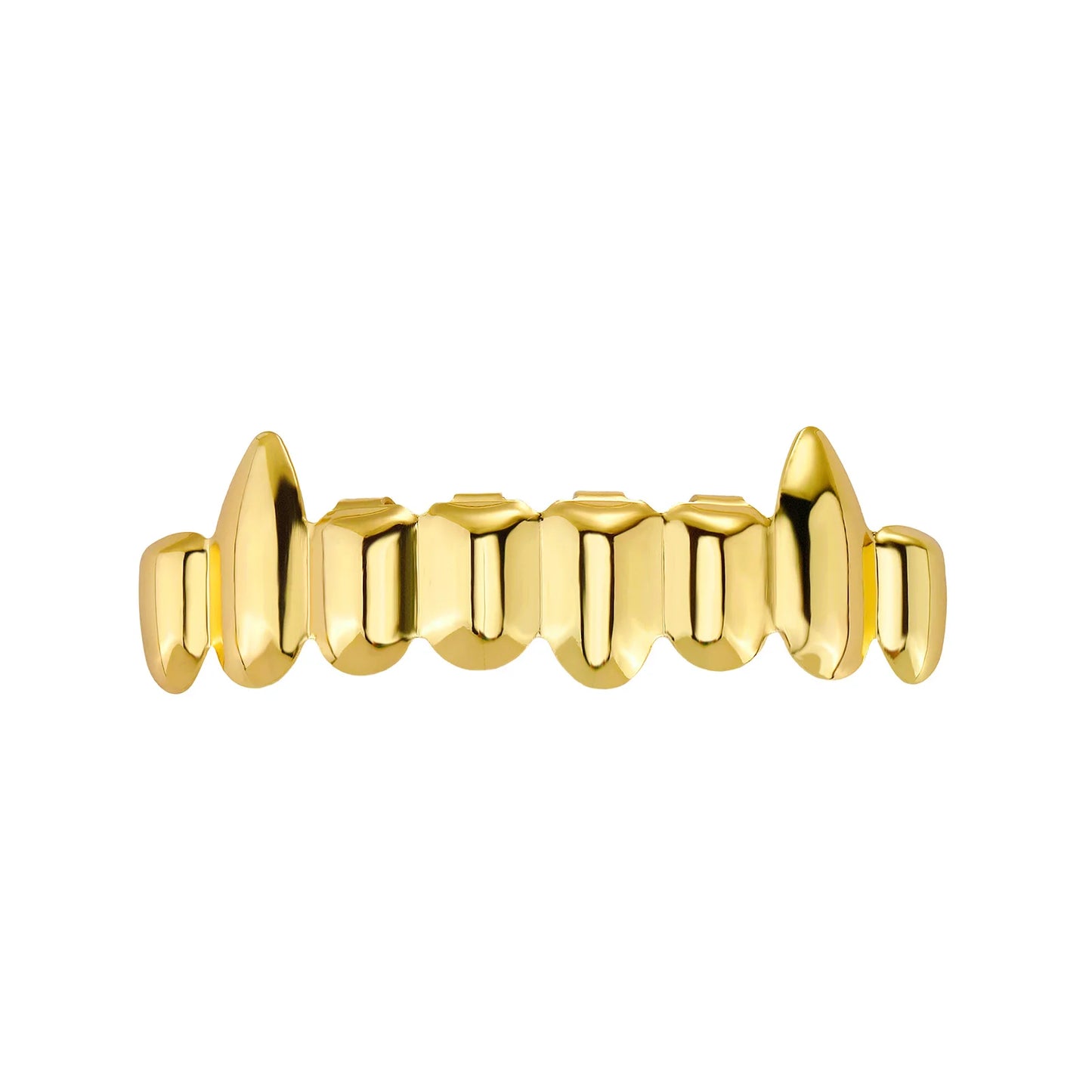 Vampire Fangs Glossy For Halloween Party - Copper