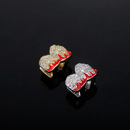 Halloween Rapper Teeth Grills - Copper