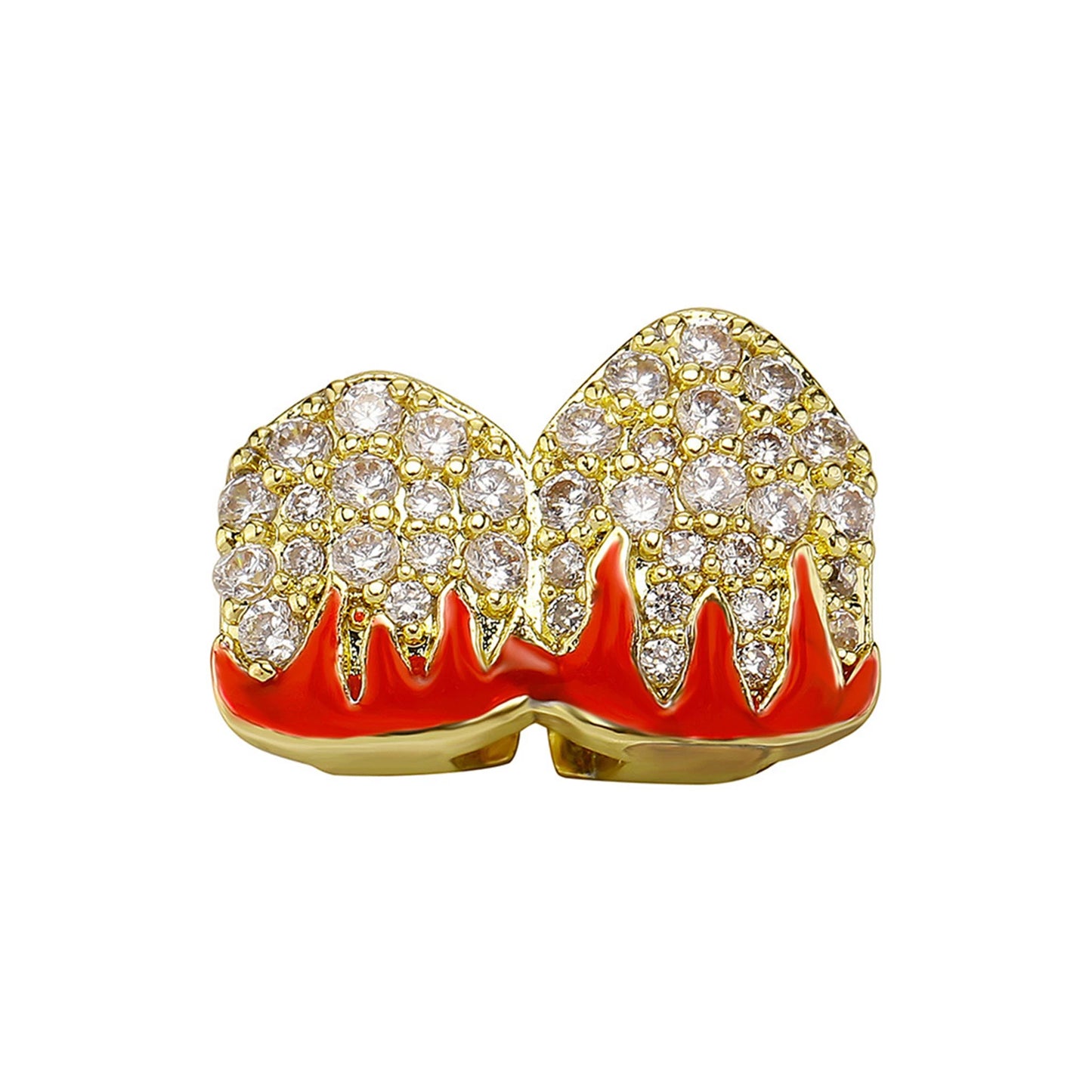 Halloween Rapper Teeth Grills - Copper