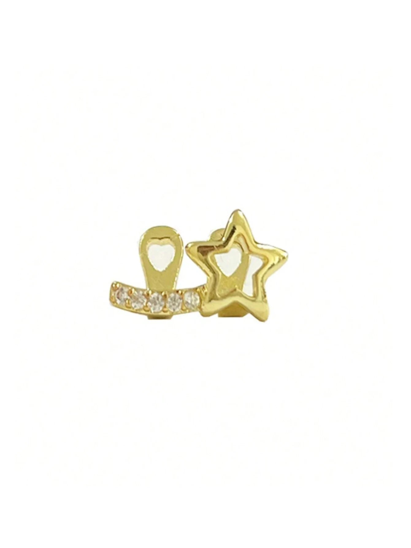 Hollow Five-Pointed Star - Copper