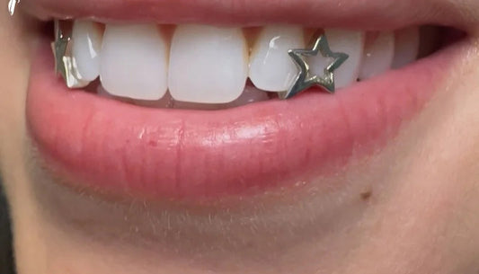 Hollow Pentagram Star - Copper
