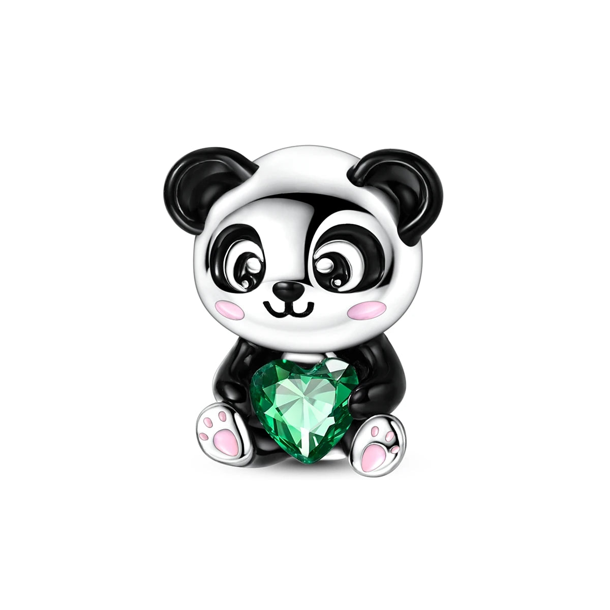 🐼💎 925 Silver Panda Charm Beads – Sterling Silver Compatible Bracelet Charms