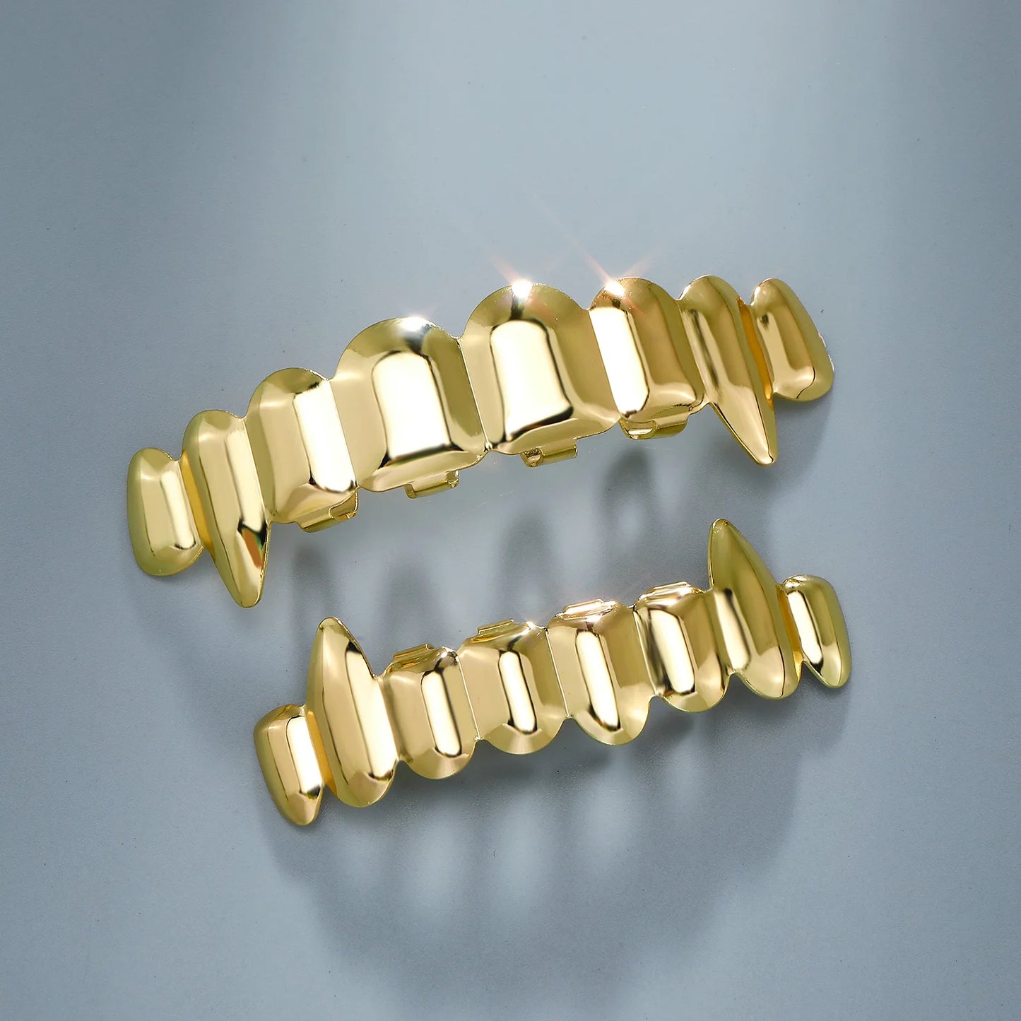 Vampire Fangs Glossy For Halloween Party - Copper