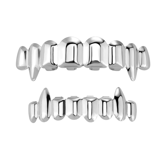 Vampire Fangs Glossy For Halloween Party - Copper