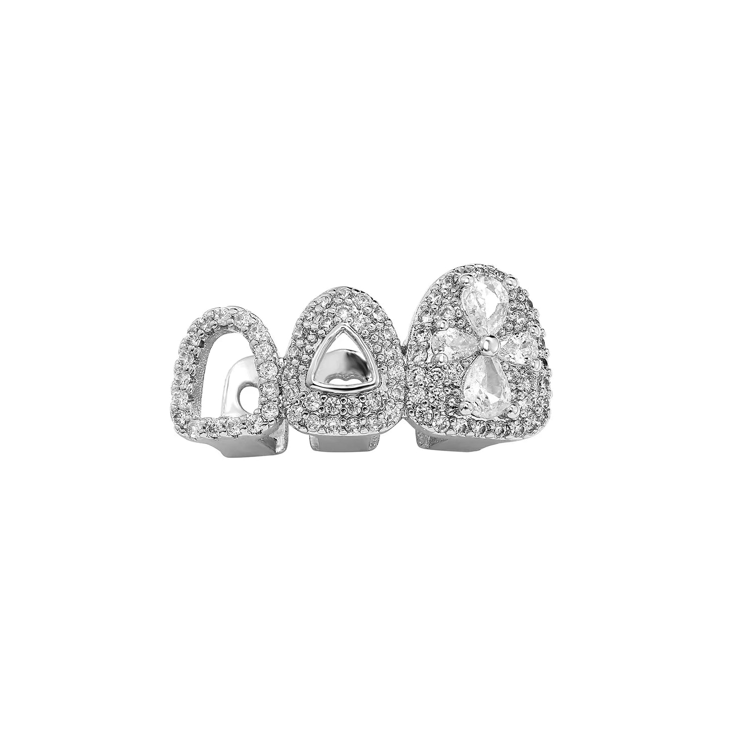 Iced Out Tooth Caps - Zircon