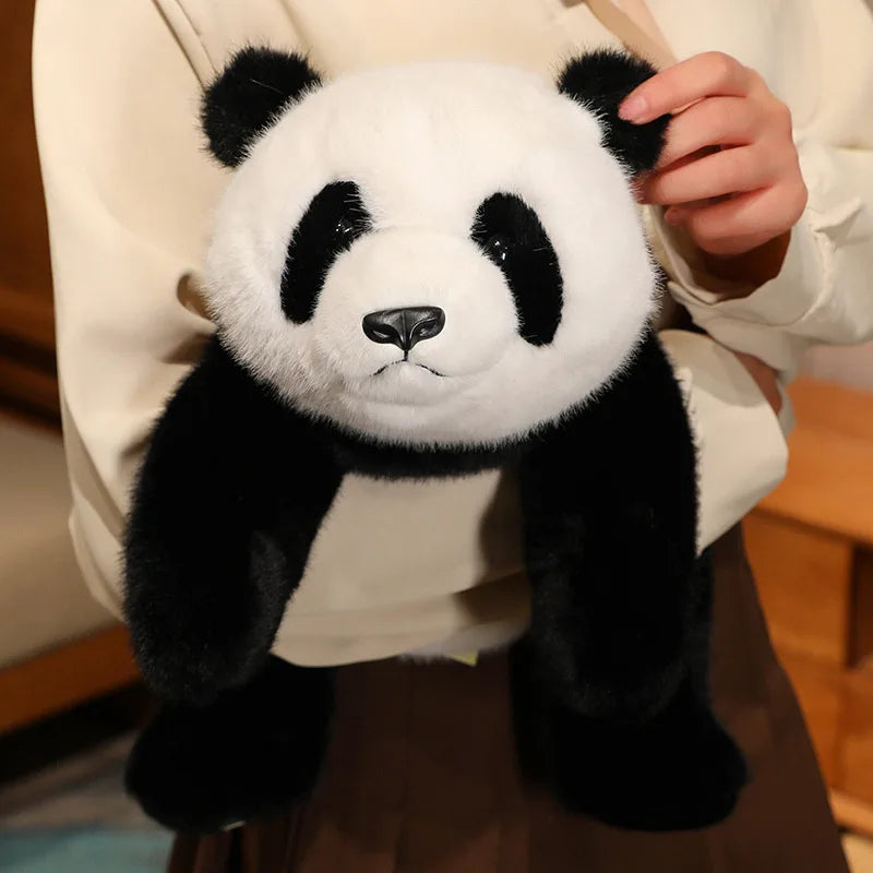 🐼💞Panda Plush Toy – Ultra Soft, Huggable & Life-Like
