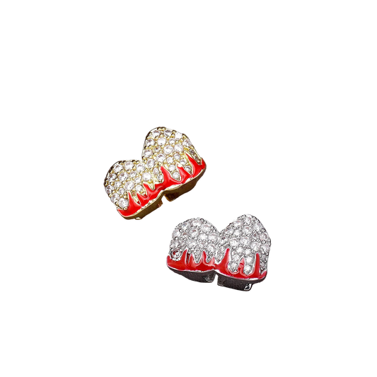 Halloween Rapper Teeth Grills - Copper