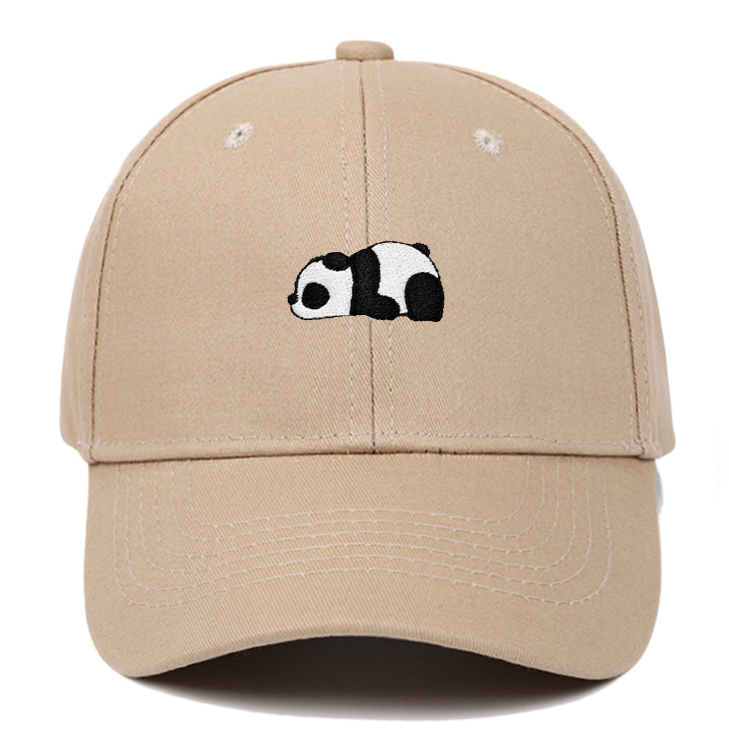 🐼🧢 Minimalist Panda Embroidery Baseball Cap